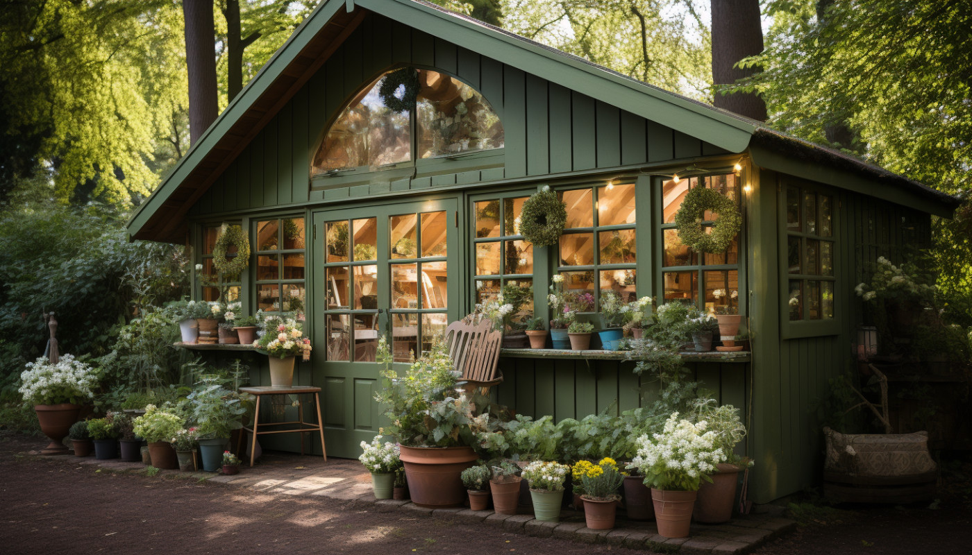 L'utilité d'un abri de jardin